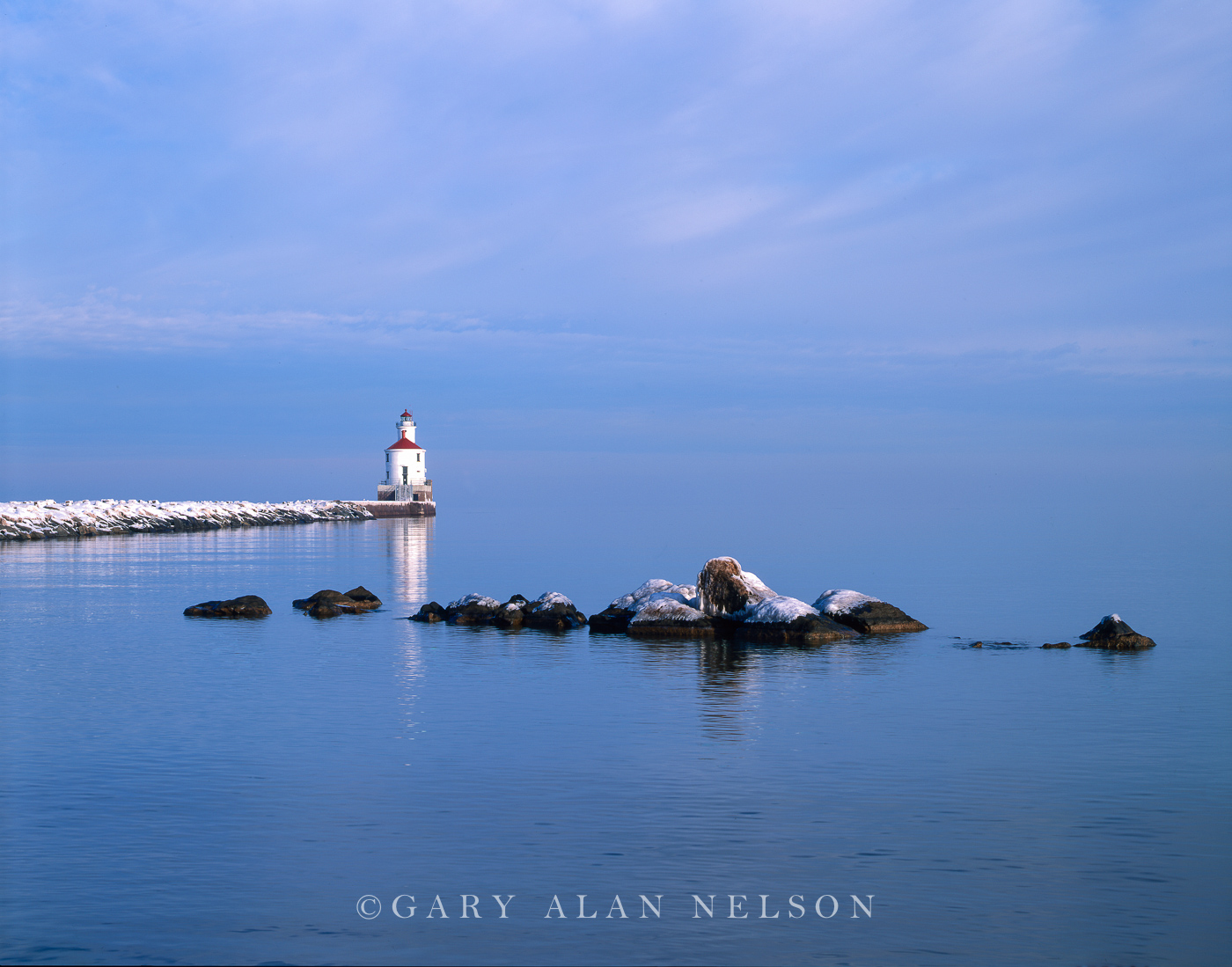 Wisconsin Point Lighthouse Lake Superior, Wisconsin Gary Alan