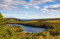 Clouds over Tettegouche Lake print