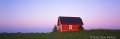 Red Barn at Twilight print