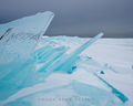 Slabs of Ice on Lake Superior print