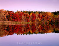 Twilight Skies and Autumn Reflections