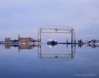 Ore Boat and Lift Bridge