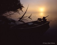 Fishing Boat on Coon Lake