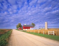 Barn and Sky