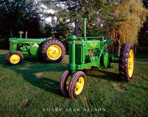 1938 JD Model A and 1956 80 Standard