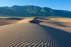 Sand Dunes and Sangre De Cristo Mountain