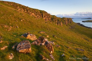 Wall of Rock on Staffin Bay