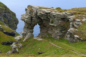 Natural Arch in Cornwall