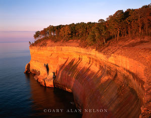 Cliffs on Lake Superior