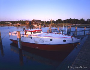 Fishing Boat at Dawn