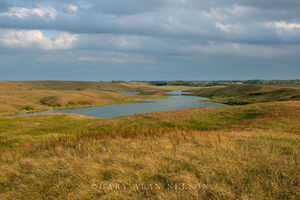 Kettle Lake amidst a glacial moraine