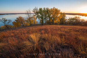 Prairie over Lake Christina