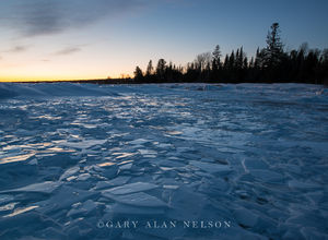 Ice Shards on Lake Superior