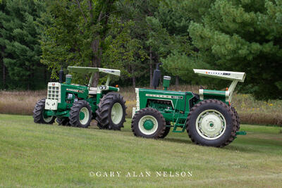 1968 Oliver 2050 with Front Wheel Assist and 1971 Oliver 1955 with Front Wheel Assist