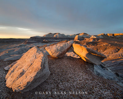 Boulders and Badlands print