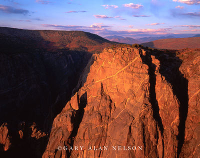 Morning Light on the Black Canyon print