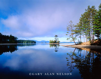 Island on Moosehead Lake print