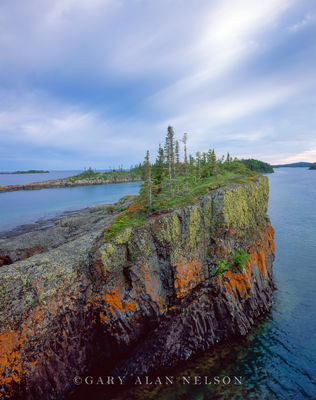 Split Island on Lake Superior print
