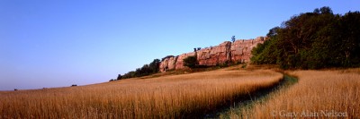 Path and Cliffs print