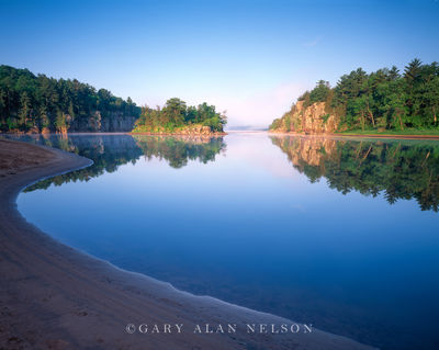 Rock Island Cliffs print