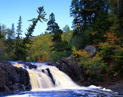 Lower Falls of the Baptism River print