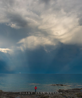 Storm over Lake Superior print