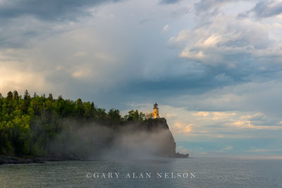 Clouds ond Fog on Superior print