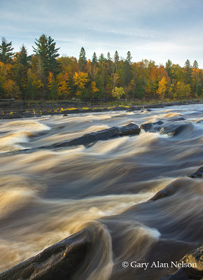 Rapids on the St. Louis River print