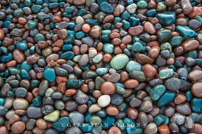 Surf Rounded Stones print