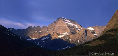 Heavy Skies over Mt, Gould print
