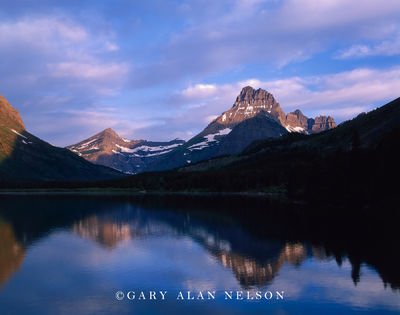 Mt. Wilbur and Swiftcurrent Mt. print