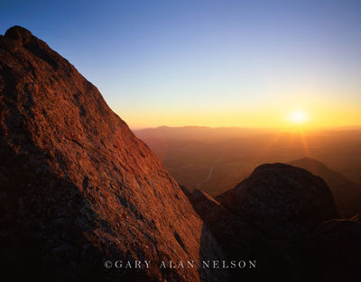 Sunrise over Mt. Scott print