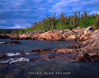 Storm Clouds over Lake Superior print