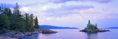 Island on Lake Superior print