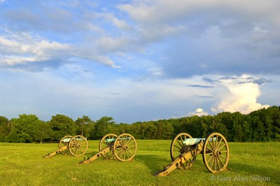 Canons and Clouds print