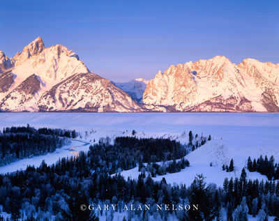 Teton Range print