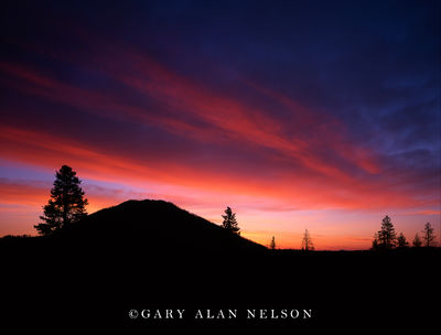 Bunsen Peak at Dawn print