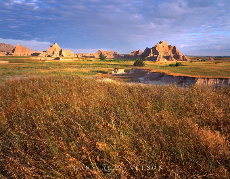 Badlands at Dawn Badlands National Park, South Dakota Gary Alan