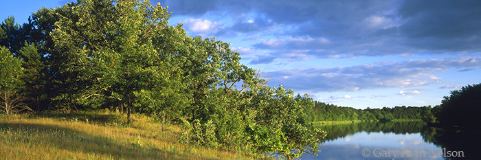 MN-00-81P-SP The Mississippi River flowing through Crow Wing State Park, Minnesota