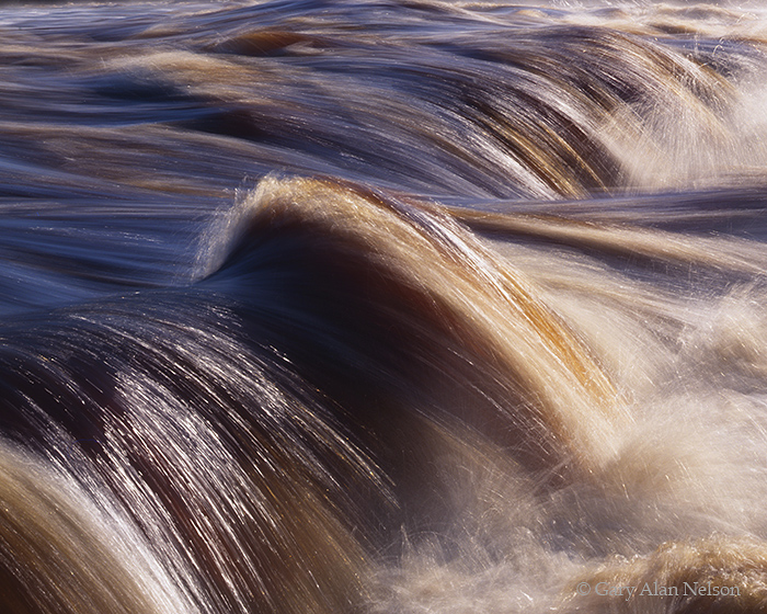 MN-93-92-SP The fleeting St. Louis River, Jay Cooke State Park, Minnesota