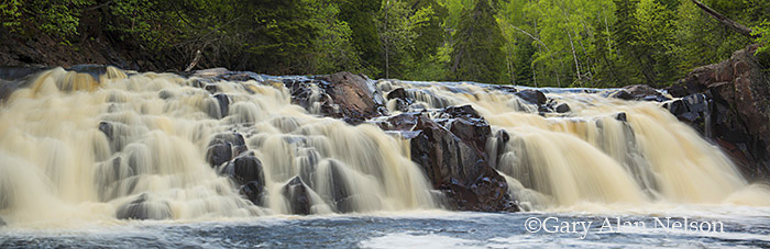 Lower Falls of the Baptism River, Tettegouche State Park, Minnesota