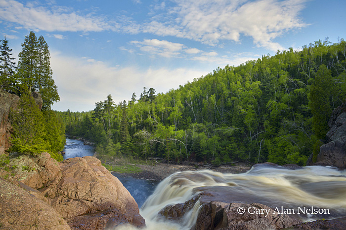 The High Falls of the Baptism River, Tettegouche State Park, Minnesota