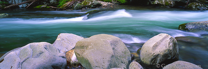 TN-96-10P-NP THE LITTLE PIGEON RIVER, GREAT SMOKY MOUNTAINS NATIONAL PARK, TENNESSEE
