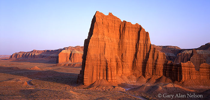 UT-05-4P-NP Temple of the sun and Cathedral Valley, Capitol Reef National Park, Utah