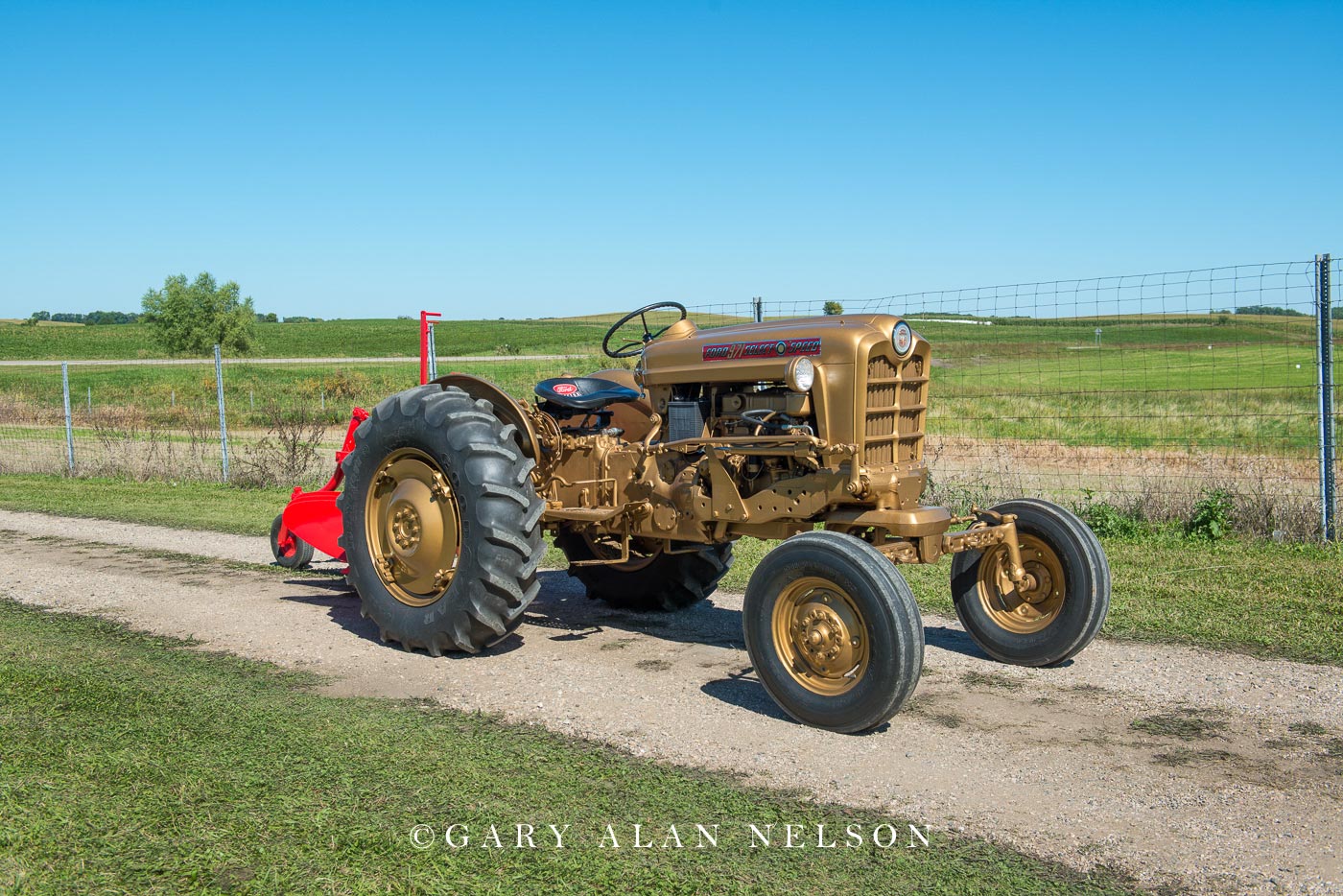 1959 Ford 971 Gold Demonstrator