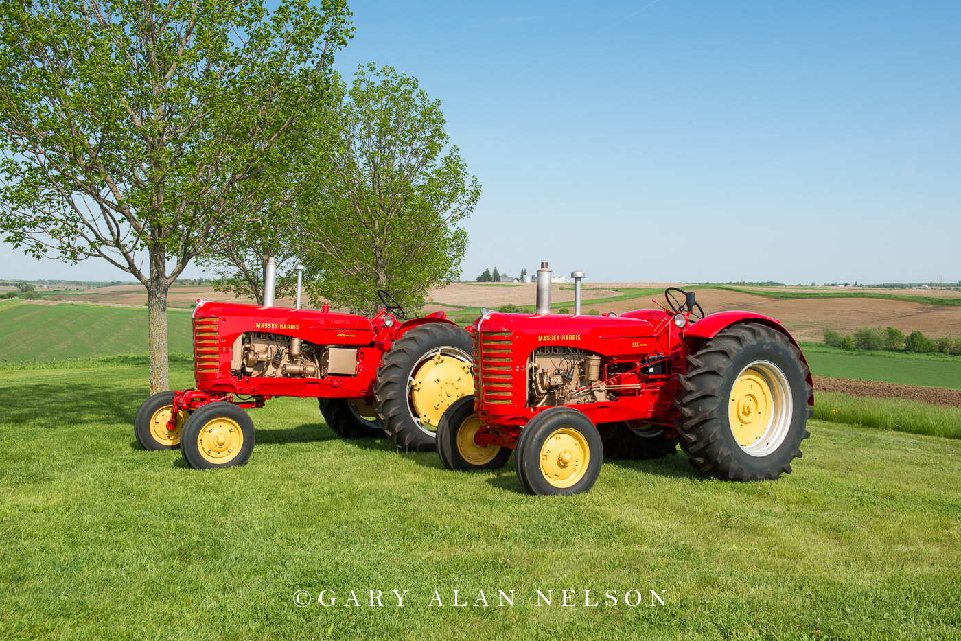 1956 Massey-Harris 444 & 555 Standard Tread.