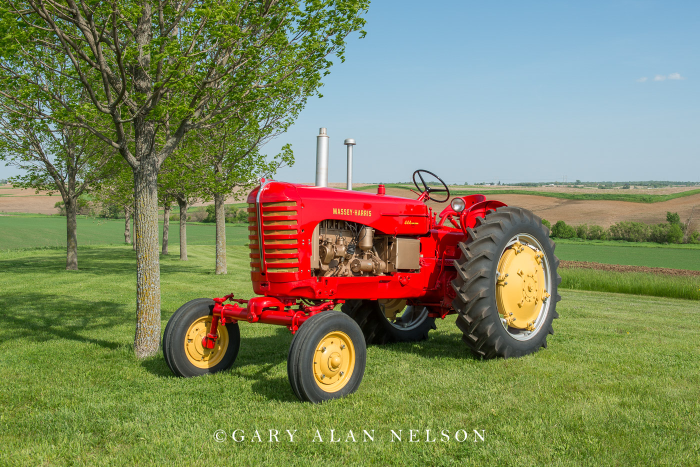 1956 Massey-Harris 444 Standard Tread.