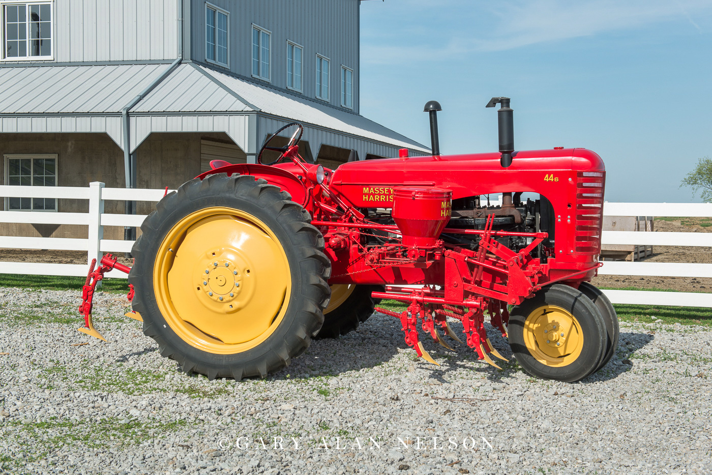 1947-57 Massey-Harris 44-6 with cultivator/planter.