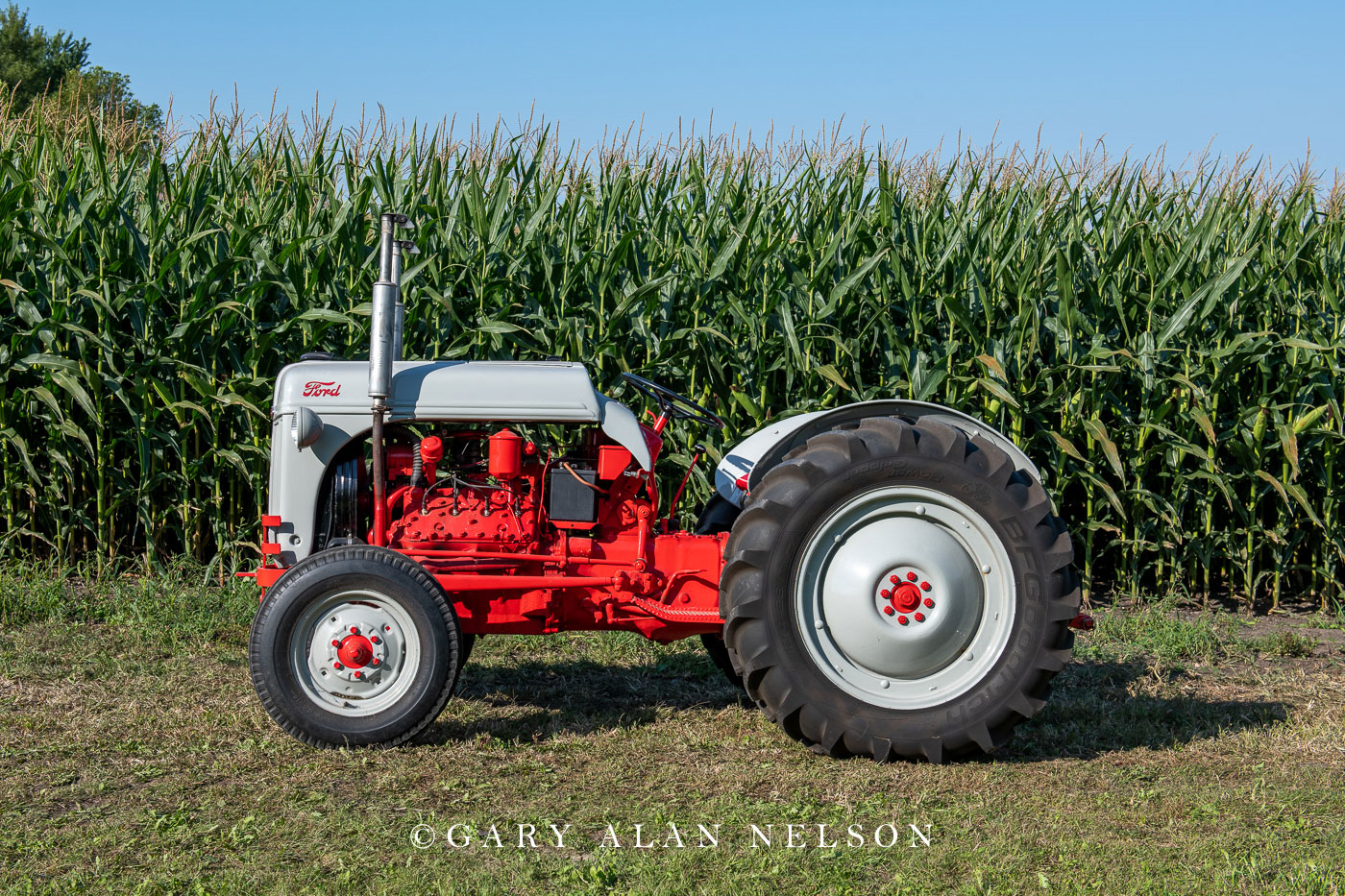 1951 Ford 8N with Genuine Funk Kit Flathead V-8