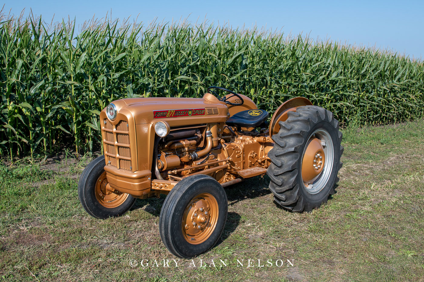 1959 Ford 871 Select-O-Speed Gold Demonstrator